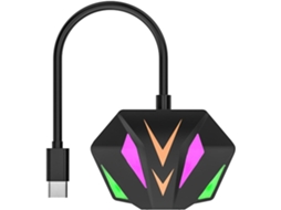 Para Laptop Plug And Play, Conexão Estável, Iluminação Rgb Colorida