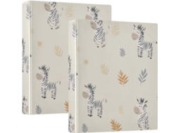 Carimbos Fofos De Zebras Cor Marfim 3, 8cm 1, 5 Polegadas Caçando, Uso Escolar, Três Carimbos Com Prancheta, Pacote