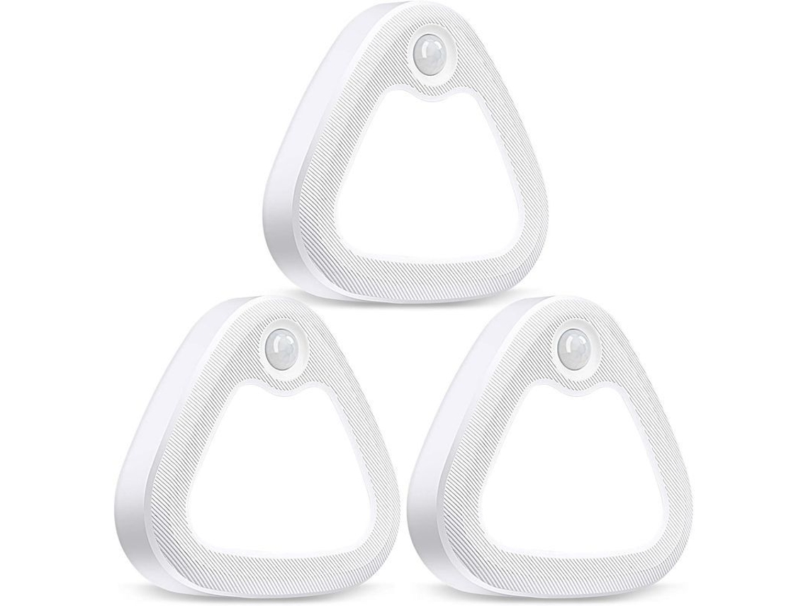 Luz com Sensor de Movimento Indoor 60lm Led para Armários (3 Pack) S/MARCA
