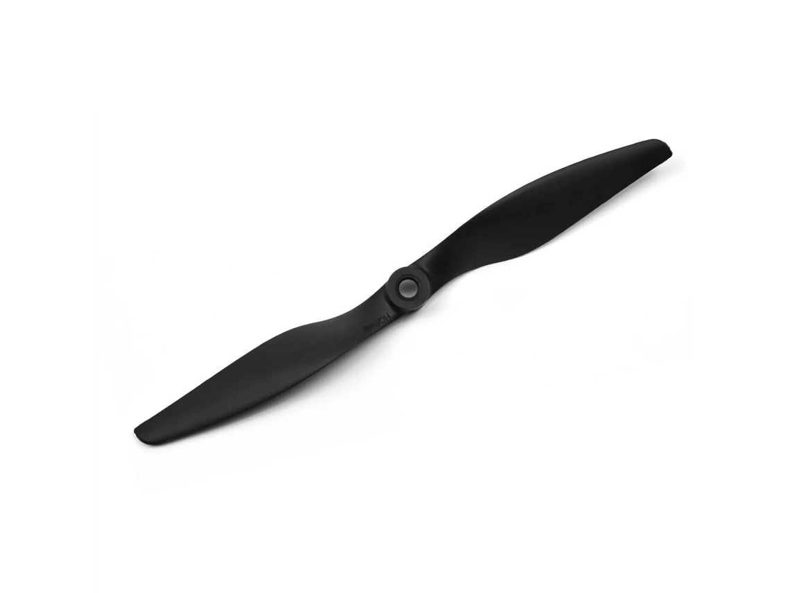 2 unidades de hélice elétrica fina de nylon composto de 8 polos CCWHQProp E 8x6 / E 8x6R para modelos de aeronaves MDUG com alça fixa.
