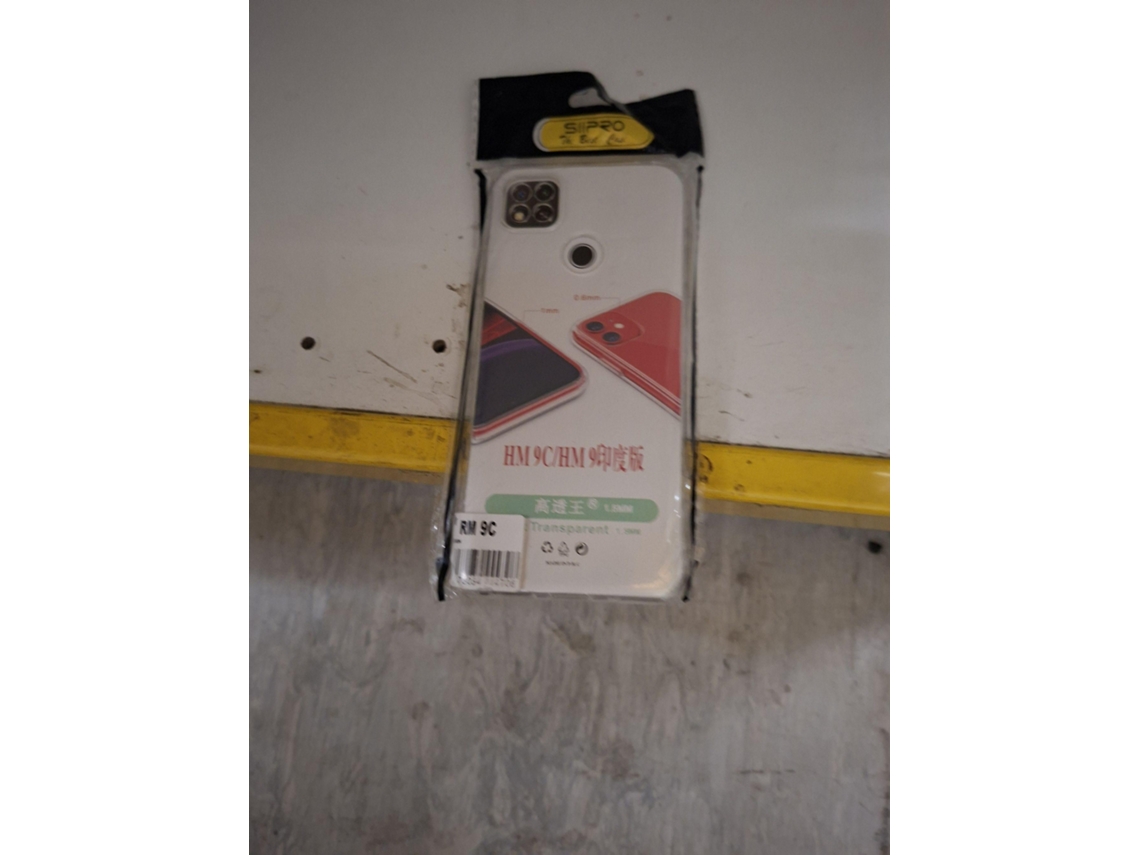 Capa JUST IN CASE Clear Redmi 9 C (Outlet Caixa Aberta - Transparente)
