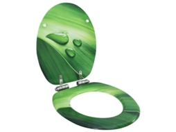 Toilet Seat, Toilet Seats Vidaxl Verde Mdf (n/a)