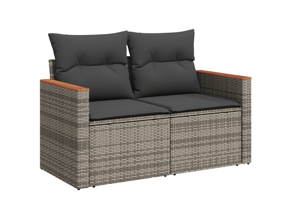 Garden Sofa, Garden Sofas Vidaxl Cinzeto Rattan / Vime (n/a)