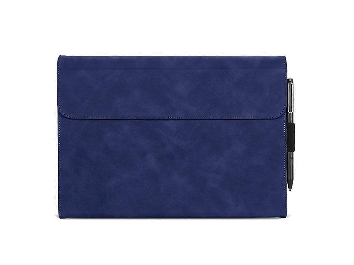 Capa Para Tablet Em Couro Pu Compatível Com Microsoft Surface Pro 4/5/6/7, Com Suporte Para Teclado E Porta-caneta.