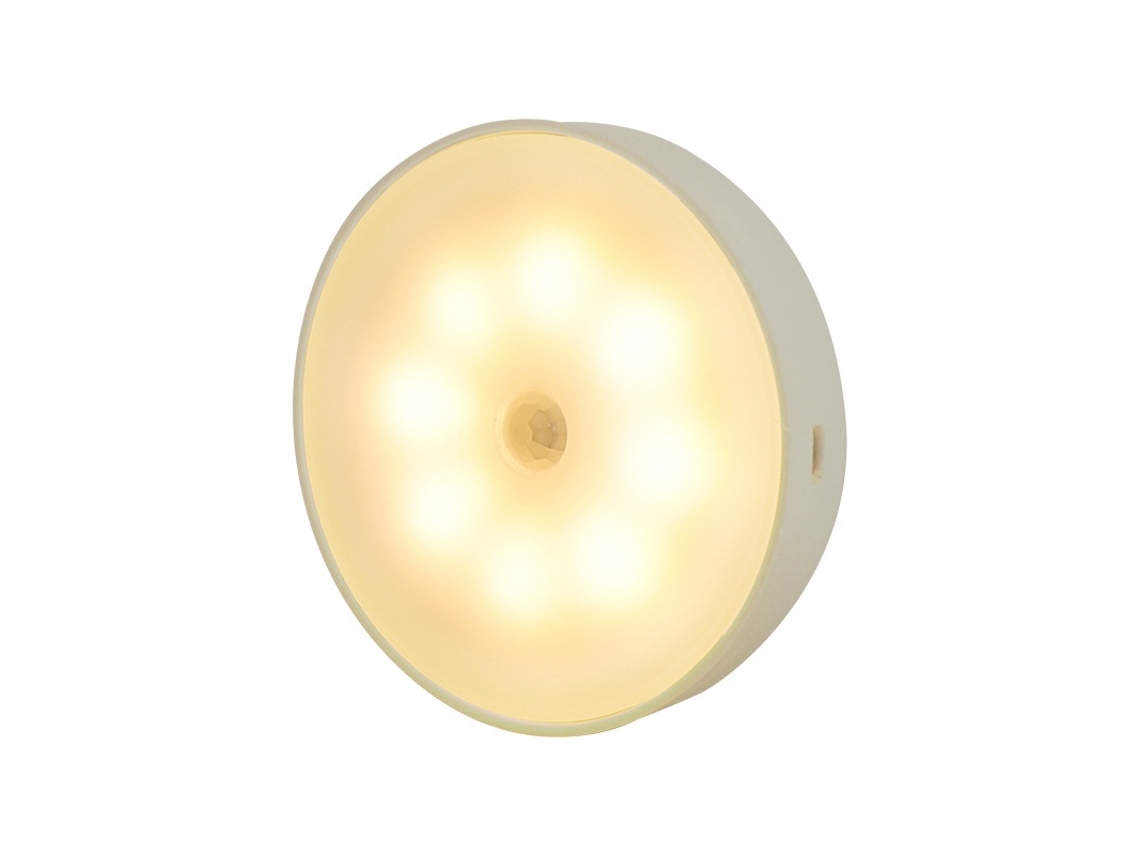 Lurelia Fita Led, 2 Peças, Sensor De Movimento, Usb Recarregável, Autoadesiva, Branco Frio