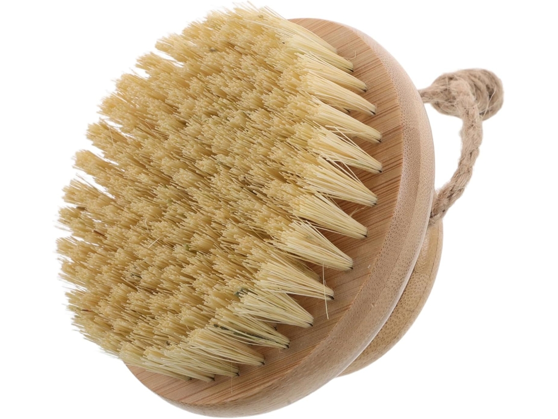 Lurelia Acessório De Duche Com Escova Corporal De Sisal, Massagem Suave E Limpeza Profunda