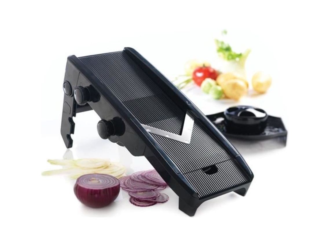 Mastrad F20900 Bandolim V Multifolhas Preto Aquaforge