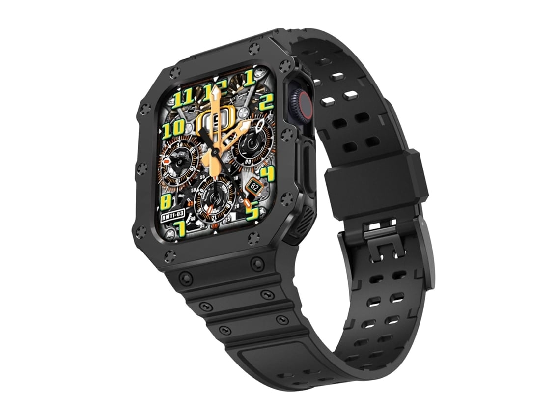 Pulseira de Relógio para Apple Watch Preto 42/44/45Mm