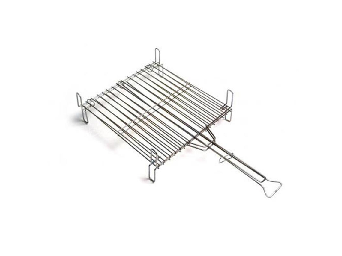 Parrilla doble zincada 50x50 cm