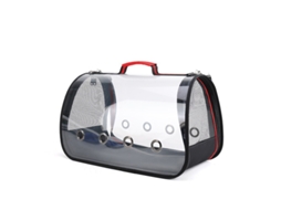Mochila de Transporte para Animais de Estimação, Dobrável, Portátil, Tamanho M, Vermelha AQUAFORGE