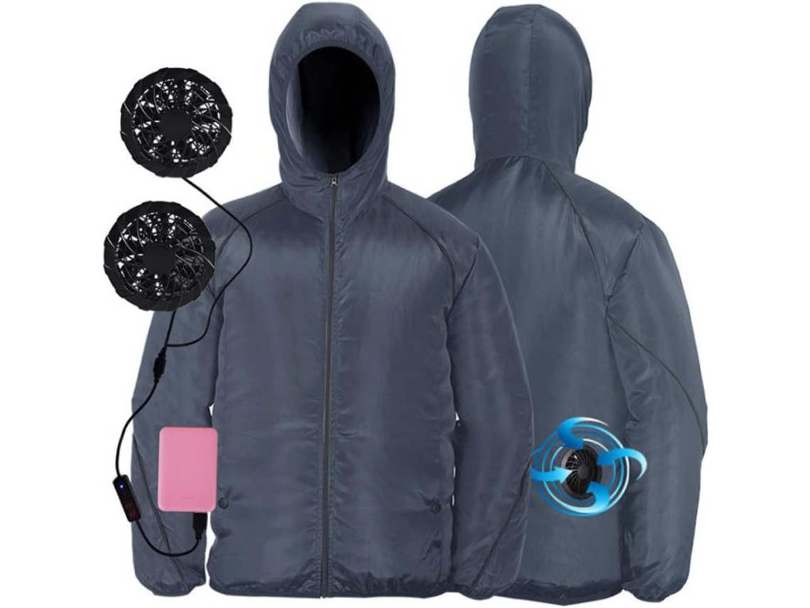 Colete Refrescante, Colete Com Ventilador, Colete Refletivo, Regata Masculina, Colete De Corrida Mas Gokoco