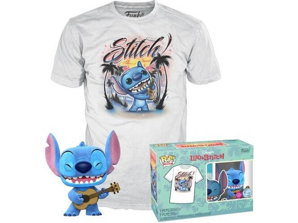 Figura e T-shirt FUNKO POP&Tee: L&S - Ukelele Stitch (M)