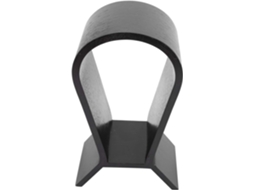 Support Pour Casque Bluetooth Casque Intégré Présentoir Incurvé Accessoire De Rangement (black)
