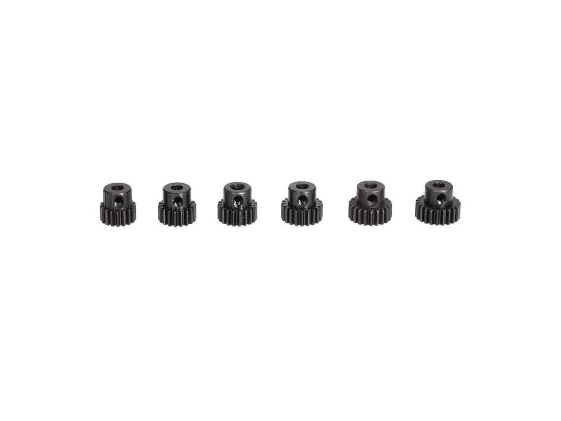 Engrenagem De Motor Pinion Zd Racing M0.53 17t-22t Metal Para Carro Rc 1/10 Buggy Monster Truck