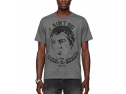 Rockinstone Scarface Movie Aint No Cockroach Heather Graphite Adult T-shirt Size:m
