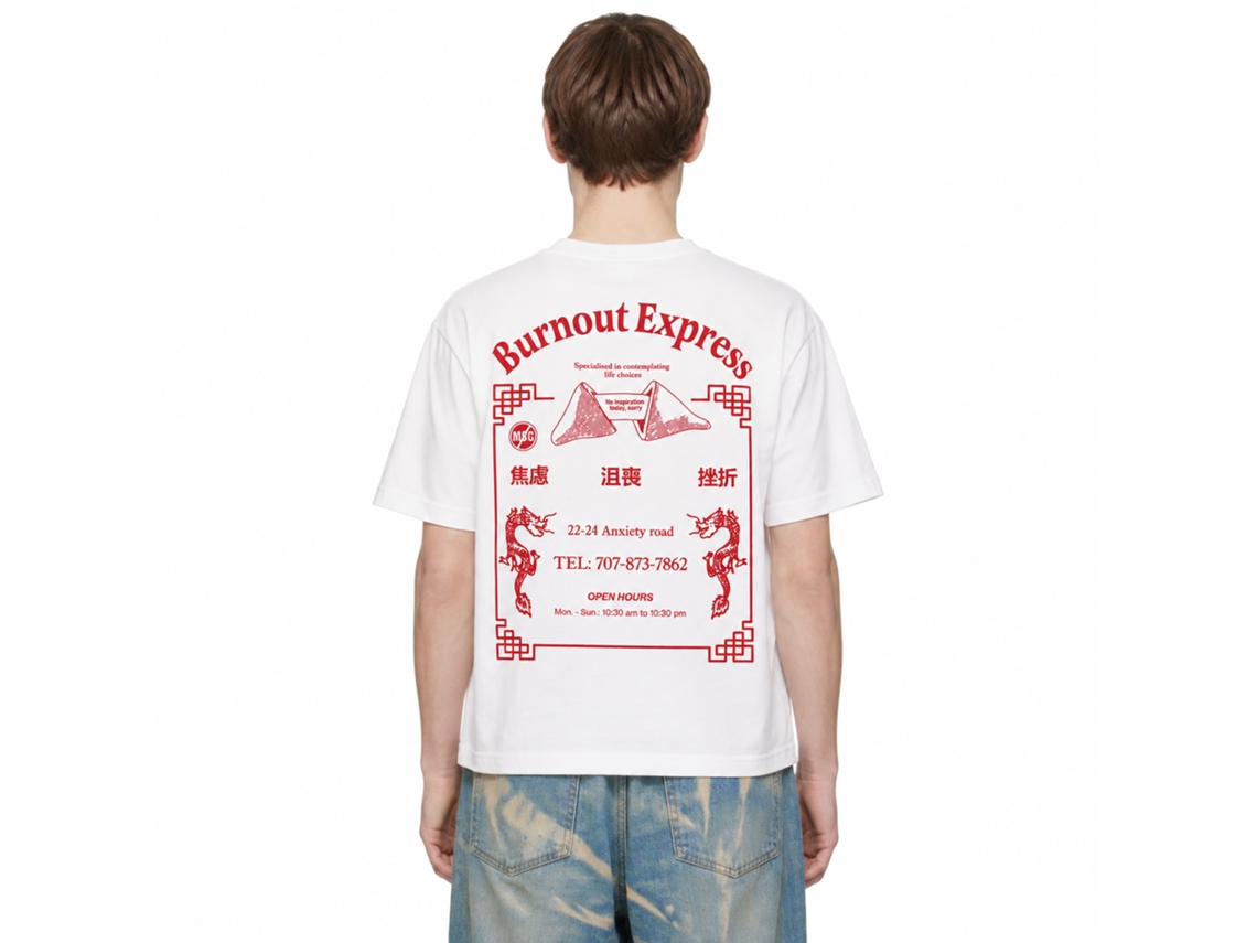 Rockinstone Burnout Express Drby Studio T-shirt Unique Designer Style