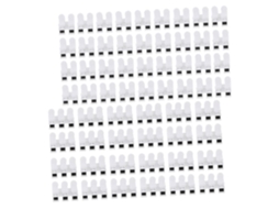 Conjunto De 100 Conectores De Mola Para Cabos, Para Terminais Elétricos De Iluminação Led.