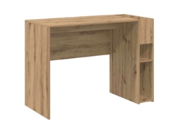 Mesa artesanal em carvalho com madeira trabalhada MAISON EXCLUSIVE (109x50x78 cm)