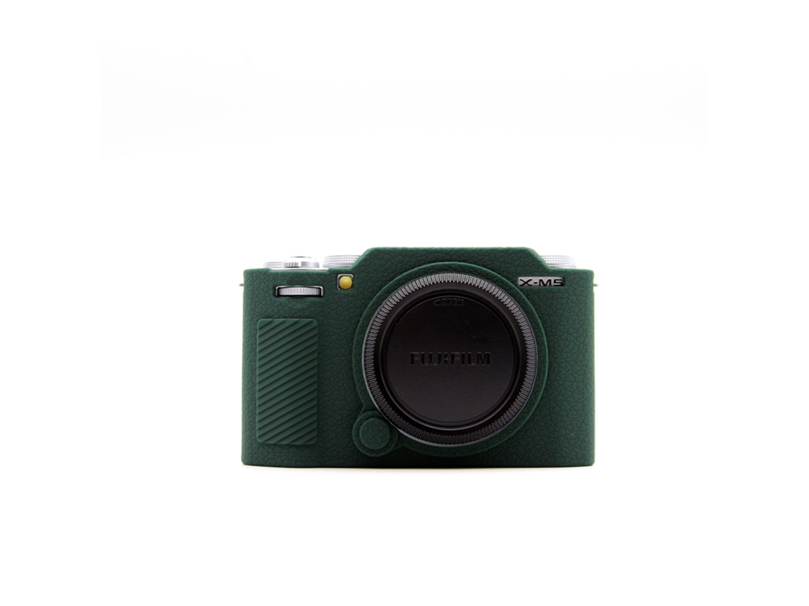 Capa para Fujifilm X m5 Capa de Silicone para Câmera CUICH (verde Escuro)