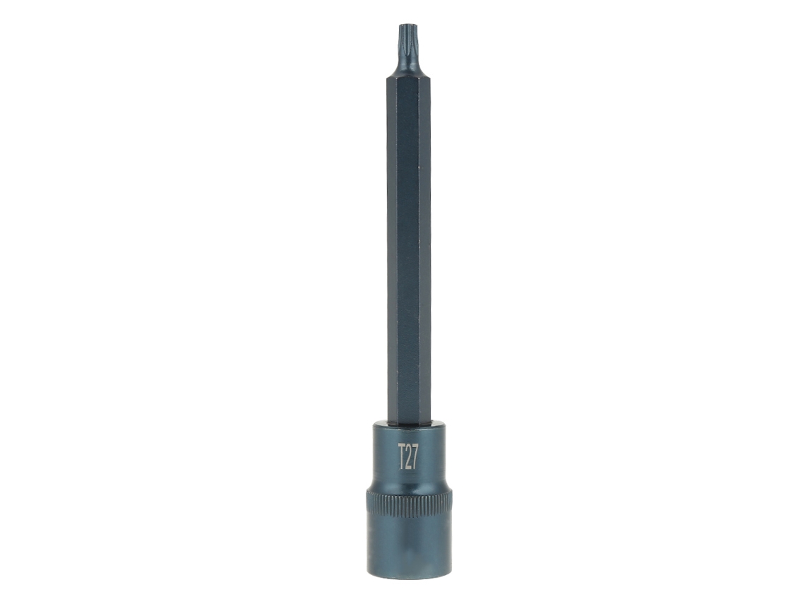 Adaptador De Soquete Para Parafusadeira Elétrica Plum 1/2 150mm Chave Estrela T27 Ferramenta