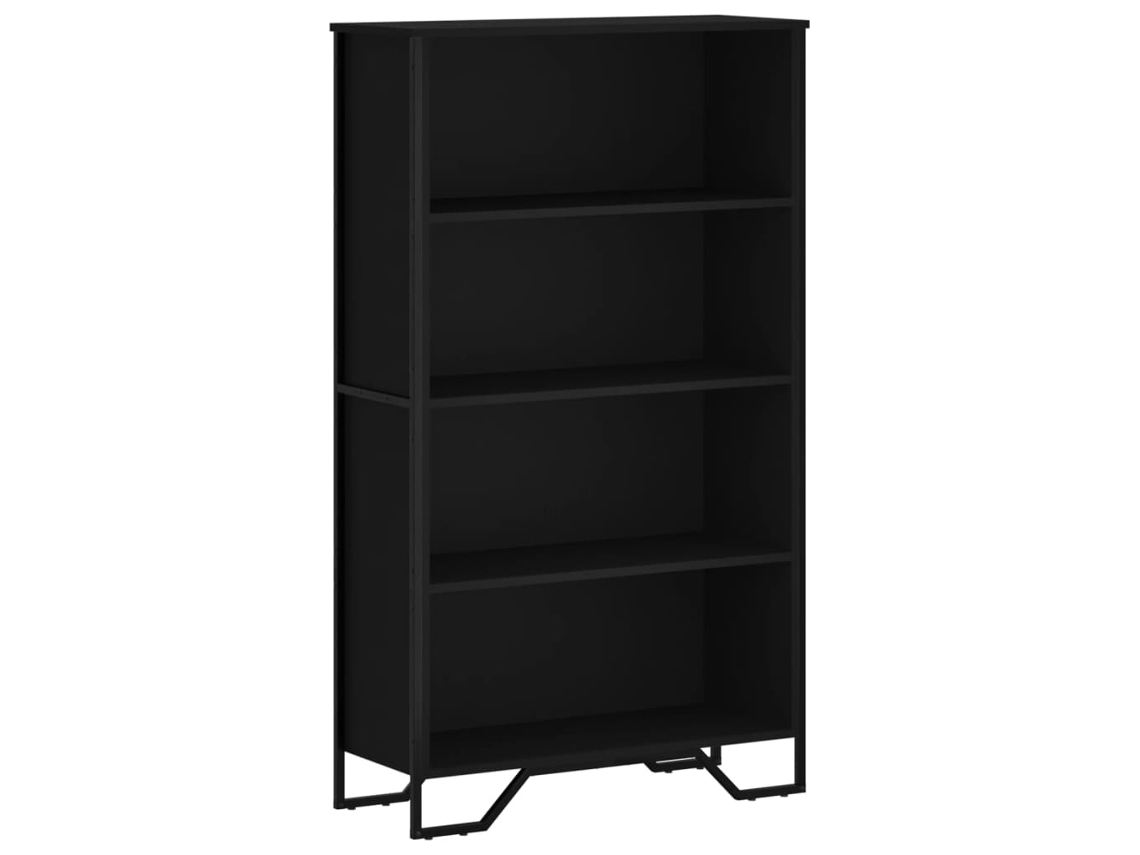 Estante 80x31x137,5 Cm Derivados de Madeira Preto MAISON EXCLUSIVE