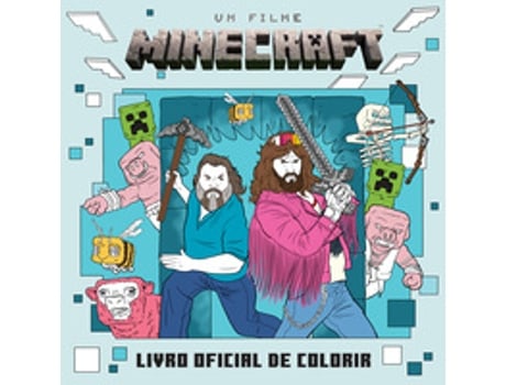Livro Um Filme Minecraft - Livro Oficial De Colorir De Mojang Ab (português Do Brasil)