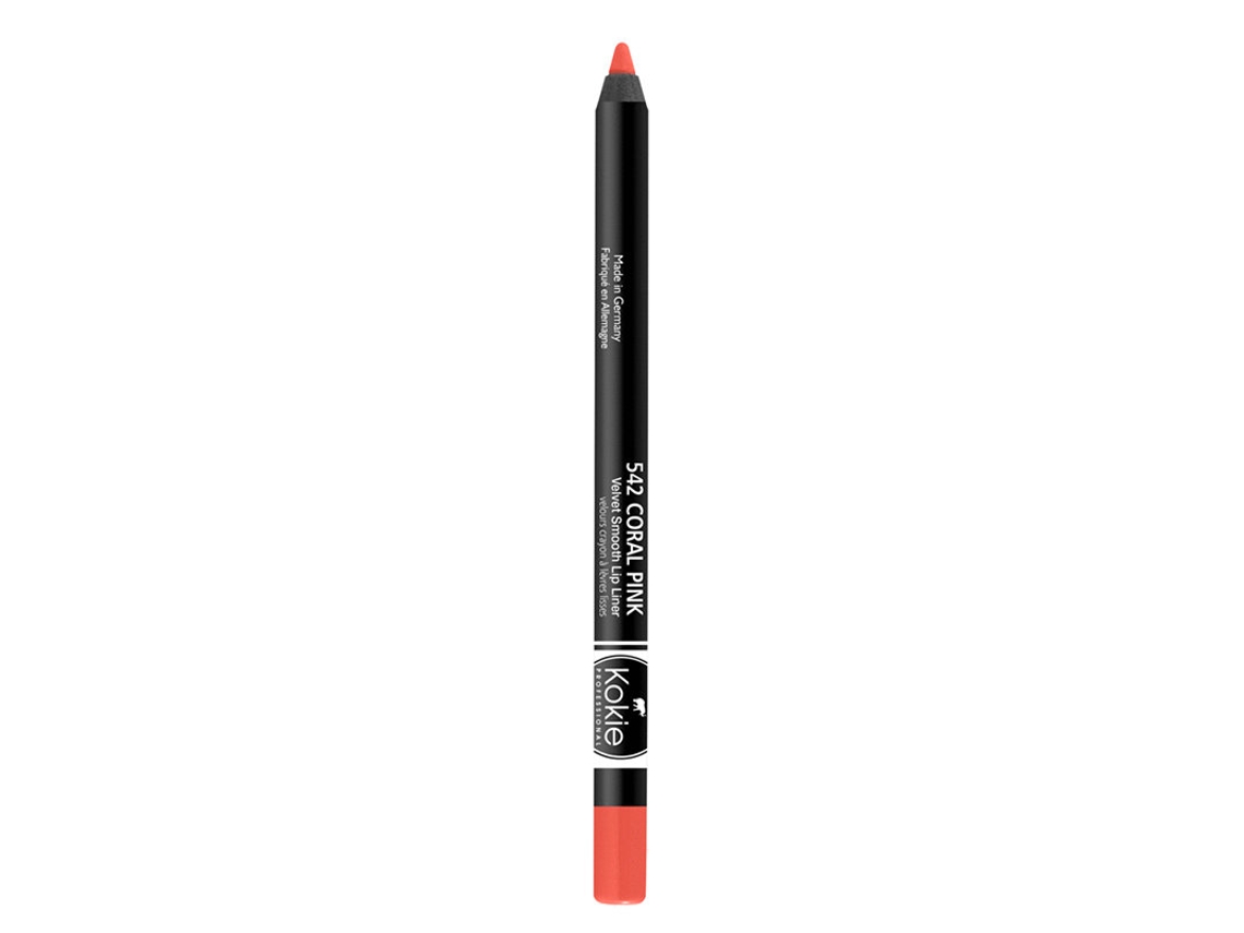 Kokie Velvet Smooth Lip Liner - Coral Pink