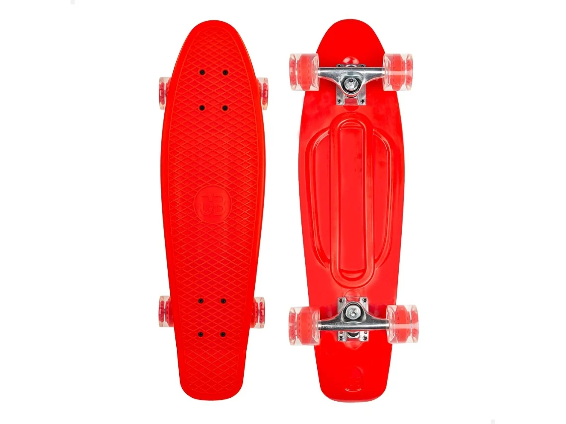 Skate CB RIDERS Vermelho 4 Rodas para Maiores de 6 Anos
