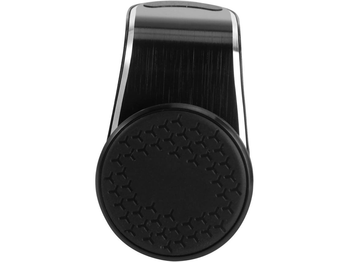 Suporte Magnético Para Celular Veicular Com Encaixe Giratório Na Saída De Ar E Clipe.