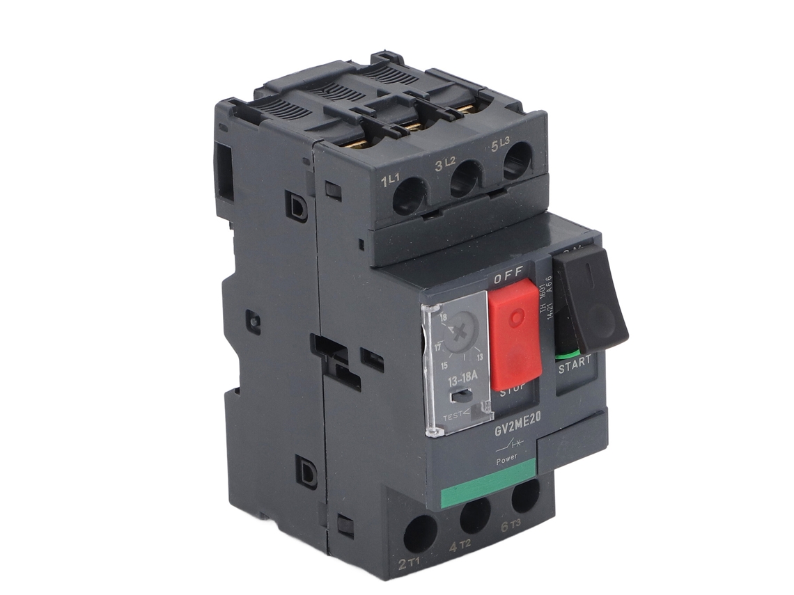 Disjuntor de Motor com Proteção contra Sobrecarga Magnética, Térmica, AC690v, Gv2-me20, 13-18a S/MARCA