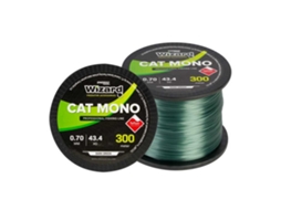 Monofilamento Cat 300 M Prateado 0.500 Mmwizard