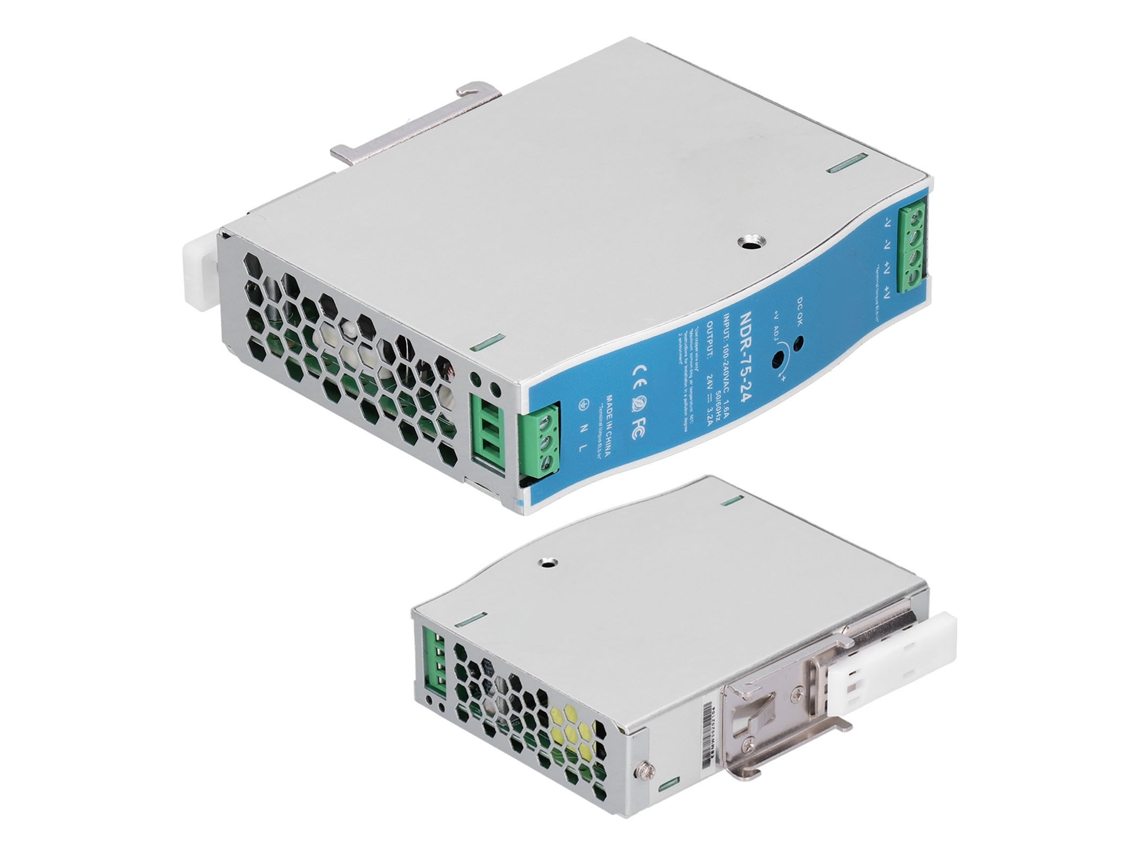 Laxiscreed Fonte De Alimentação Industrial 3.2a 76.8w Para Trilhos Elétricos De Alta Performance