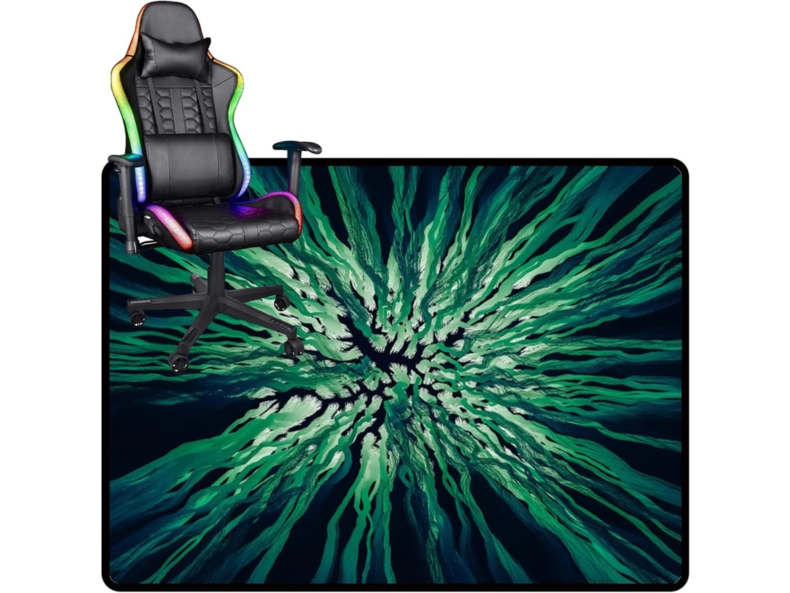 Tapete Cadeira Piso Protetor Gamer Madeira Gamer, Cadeiras Escritório,