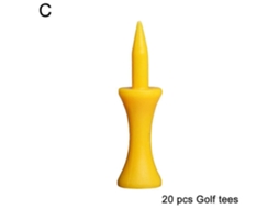 Lurelia Acessório Golfe Tacos De Golfe De Plástico, Modelo Castle, Todas As Cores E Tamanhos, 20 Peças/saco, Perfeito