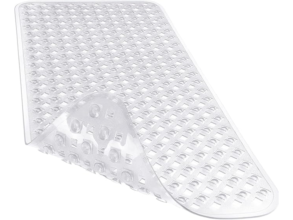 Tapete Ehstmind Antiderrapantes Banheira Ventosas Furos Drenagem Lavável Máquina Bpa Multicor (30x30x20)