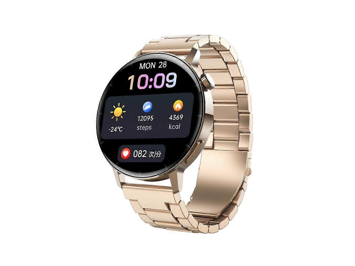 Relógio inteligente F22r 2023 com chamadas e pulseira H para mulheres Ly Ebike