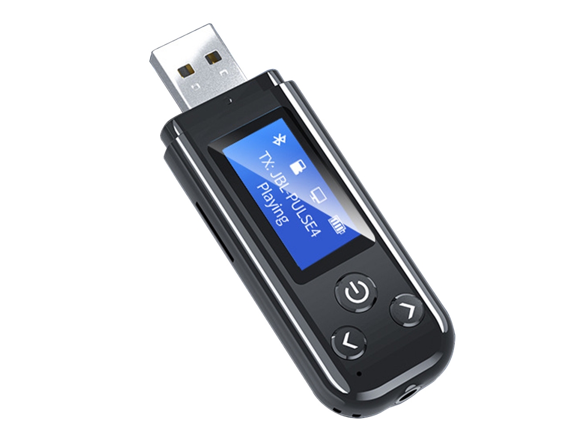Adaptador Bluetooth EOOCOO (receptor e Transmissor Bluetooth 2 em 1)