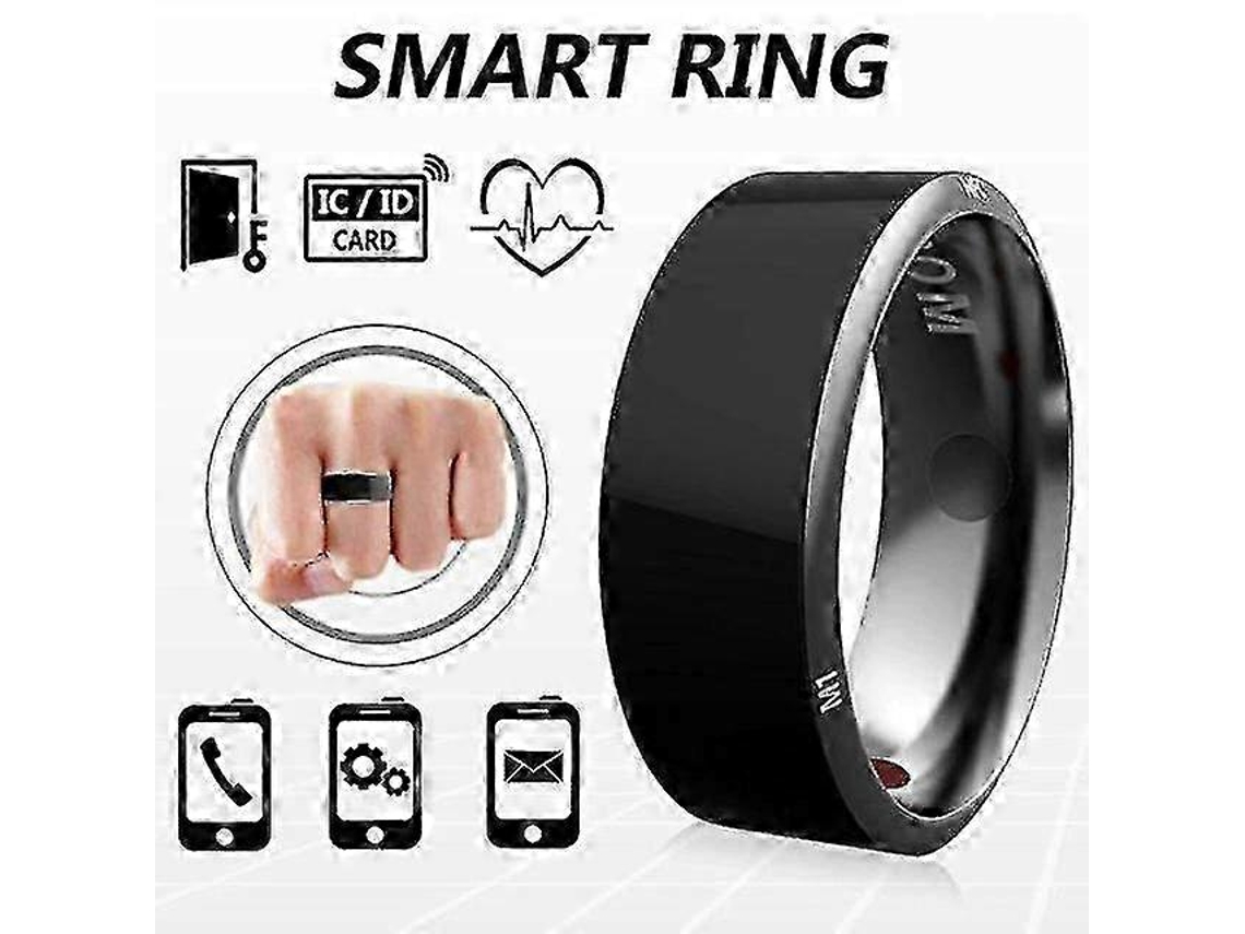 Nfc Smart Ring Waterproof, Wireless Connectivity Wearable Tech Compatible With Iphone & Android12