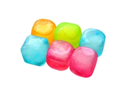 30 Cubos de Gelo Coloridos Reutilizáveis LAXISCREED