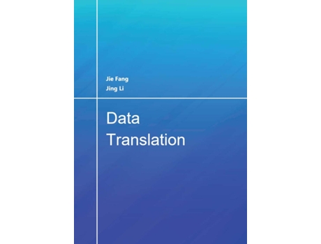 Livro Data Translation De Jie Fang (inglês)