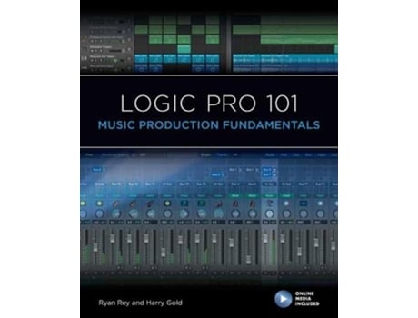 Livro logic pro 101 de ryan rey,harry gold (inglês)