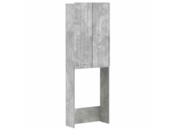 Vidaxl Armário De Banheiro Zwolle Cinzento Cimento 66 X 25,5 X 190 Cm