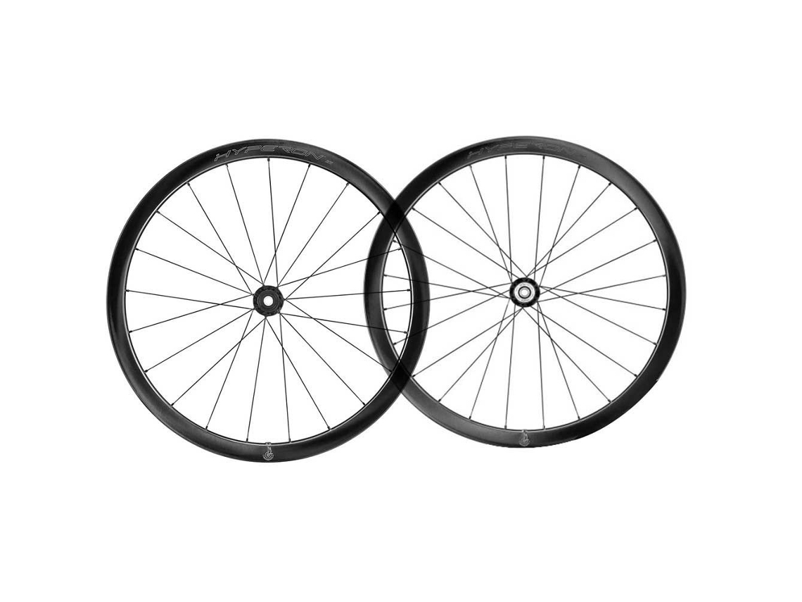Par Rodas Estrada Hyperon Db Cl Disc Tubeless Prateado 12 X 100 / 12 X 142 Mm / Campagnolocampagnolo