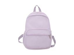 Mochila Harajuku De Nylon Para Laptop, Mochila Escolar Feminina Para Viagens E Livros, Mochila Para Adolescentes, Roxa.