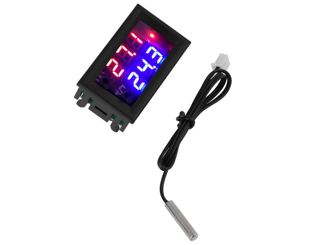 Termostato Microcomputador com Sensor para Controle de Temperatura Digital 12V