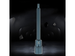 Destornillador Eléctrico 12 Puntos Star Bit Socket 1/2" 150mm (m6) Herramienta De Conducción