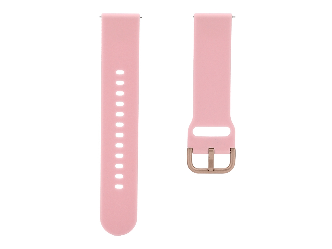 Pulseira de gel de silicone para relógio Samsung Galaxy Active (rosa)