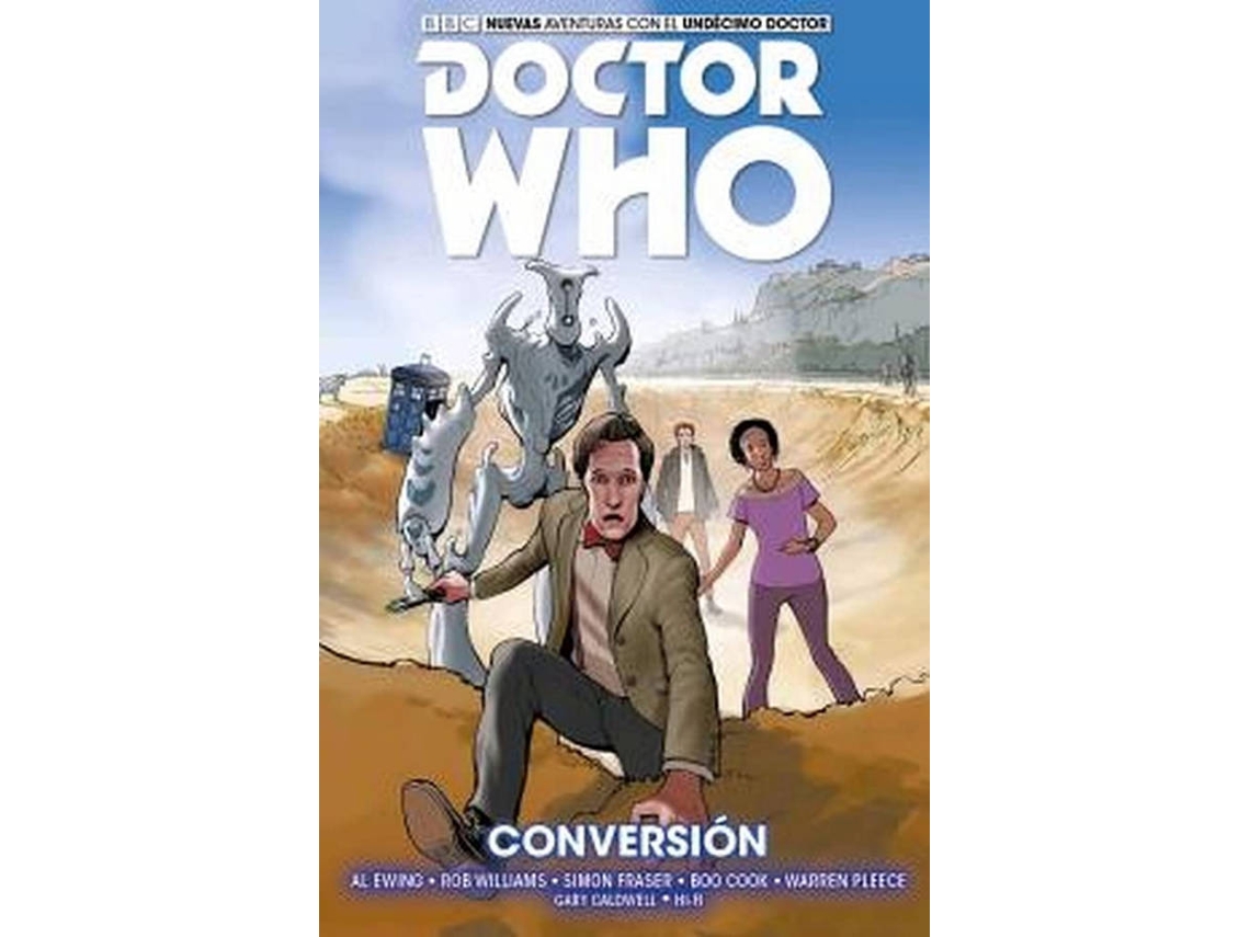 Livro 11º Doctor Who 3 Conversión de Al Ewing (Espanhol)