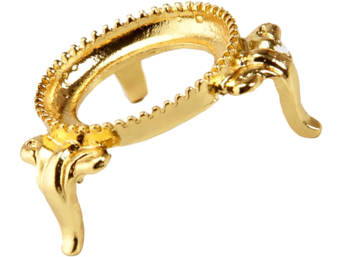 Suporte Para Exibição De Bolas Cristal, Base Em Liga Dourada, Pedestal Decorativo Para Casa, Expositor Criativo Para