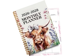 Agenda Trienal 2026-2028 Carnet De Rendez-vous Com 50 Páginas